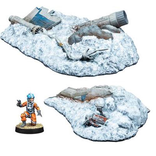 Star Wars Legion Crashed X-Wing Battlefield Expansion Game