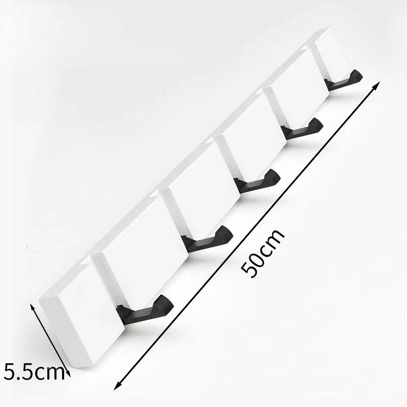 Faltbare Bambus Wandmontierte Kleiderhaken Türhänger Haushalt Mantel Handtuchhaken Regal Badezimmer Hängeregal 3 4 5 Haken