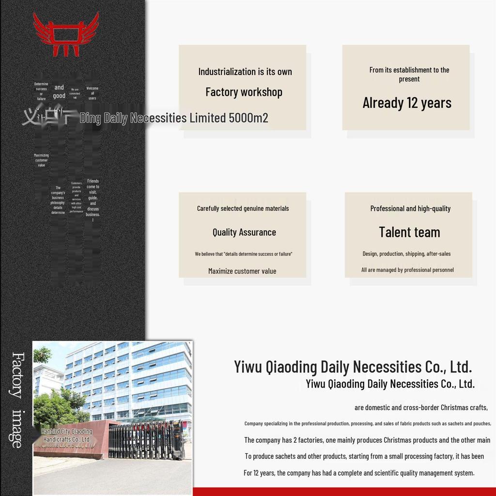 Vánoční kreslená panenka, ozdoba na závazek závěsů pro hotely a restaurace