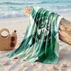 Hibernian FC Print Microfiber Beach Towel Quick Dry Absorbent Large Towel For Beach Swimming Travel