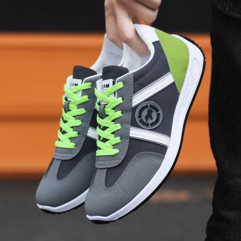 Men's Shoes Summer Mesh Breathable Casual Shoes Forrest Gump Flats Men's Sports Board Shoes