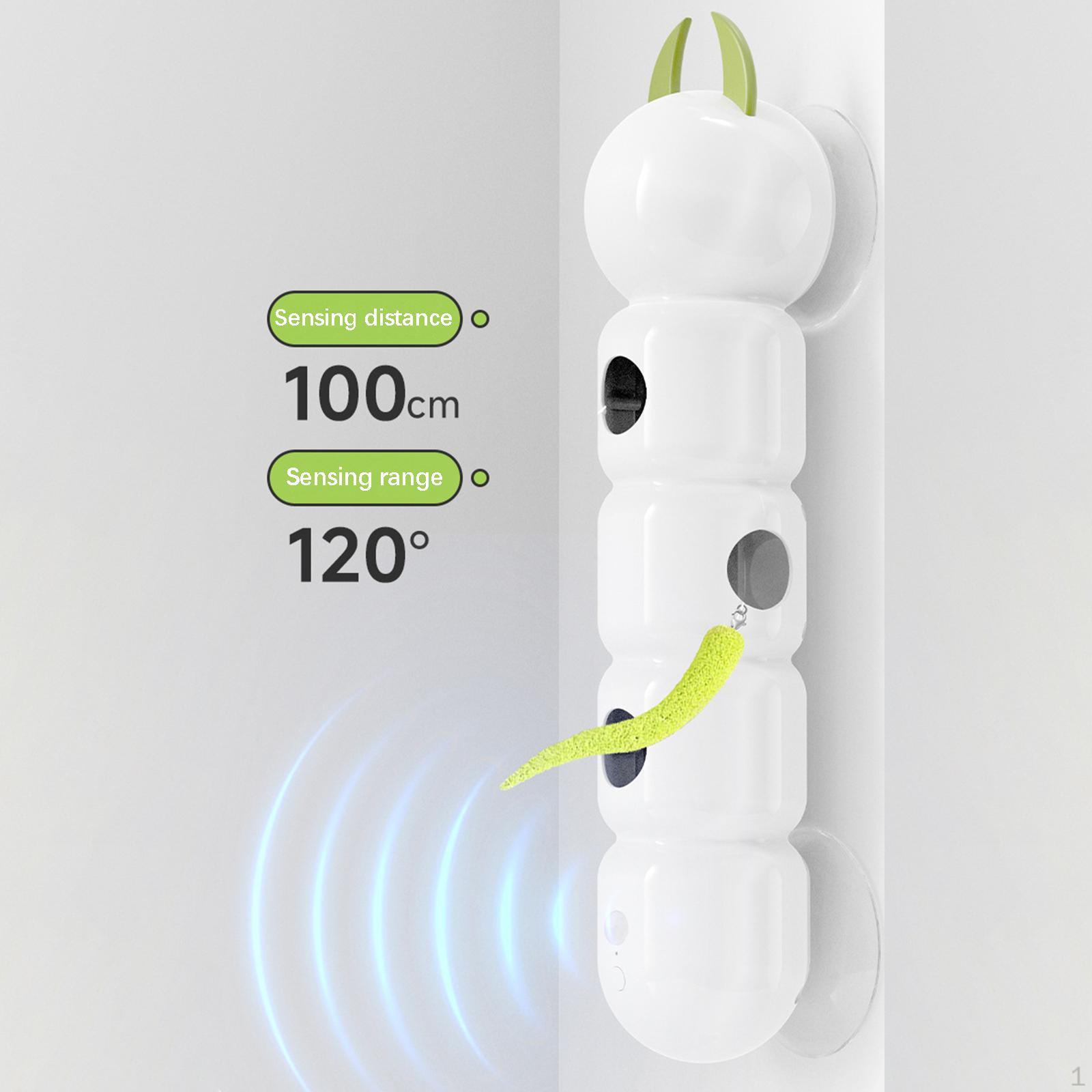 

Electric Teasing Cat Toy Automatic Moving Worm Exercise Funny 600mAh Rechargeable Intelligent