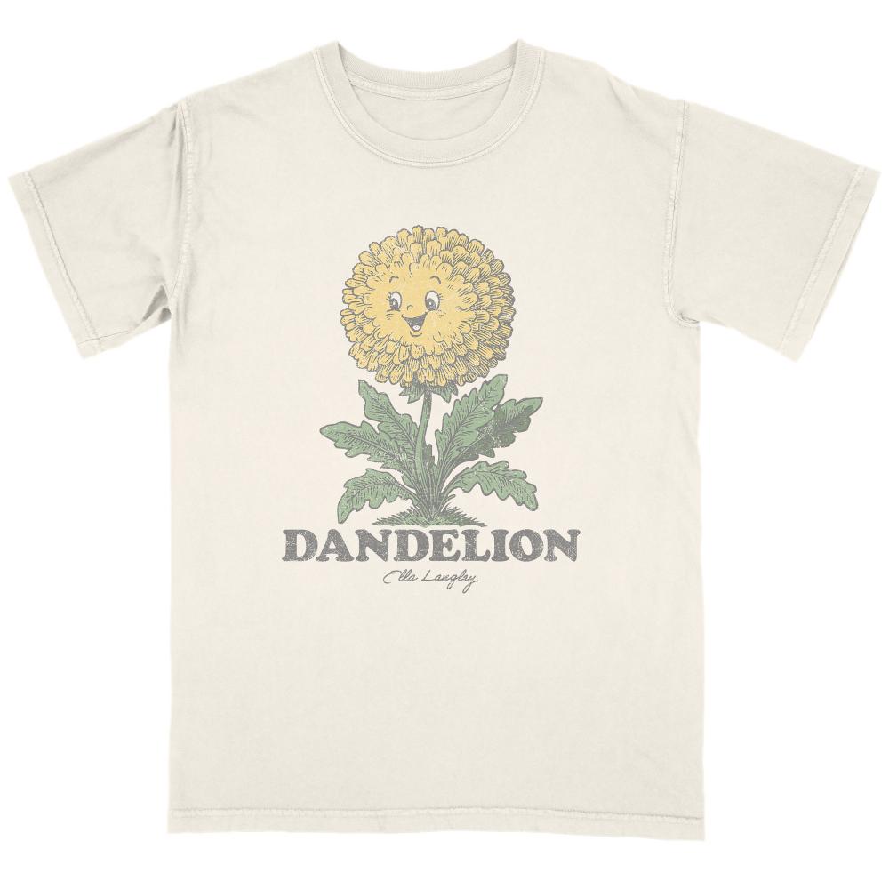 Featuring Ella Langleys 2026 Dandelion Tour Pattern The New Unisexs Y2K Style Tshirt Summer of 2026 Fan Gift Oversized Tshirt