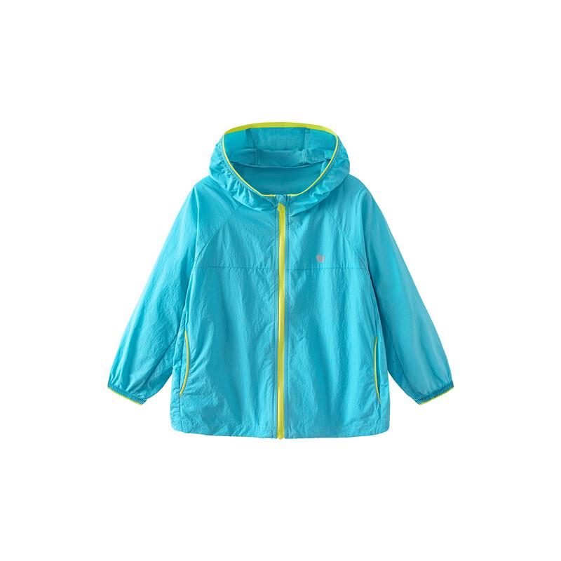 Minibala 'Little Sea Breeze' Unisex Kids UPF50+ Sun Protection Hooded Cooling Jacket