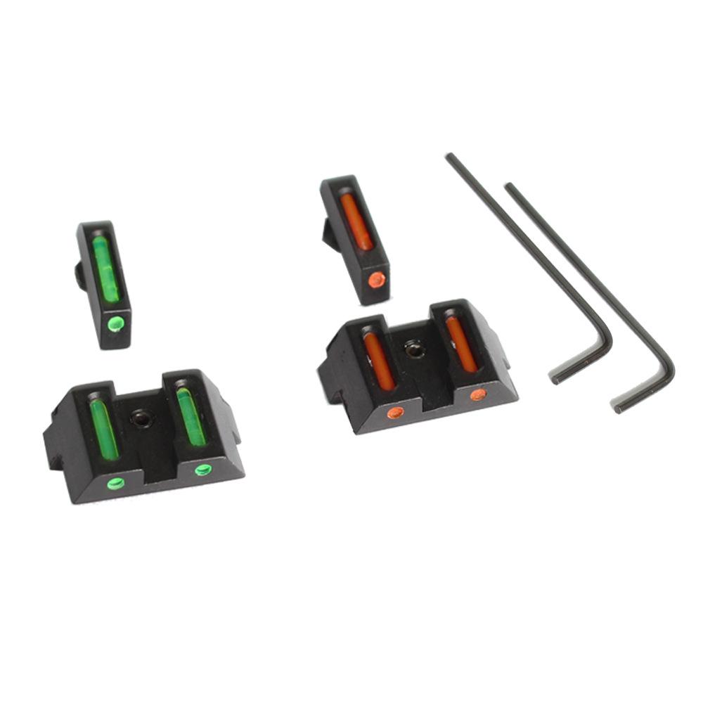 Glock Sight Glock Fiber Optic Front and Rear Sight Sight Sight Tactical Accessories Export Green