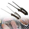 Barbecue Tongs Kitchen Salad Tweezers Vegetable Wooden Handle Multi-use Cooking