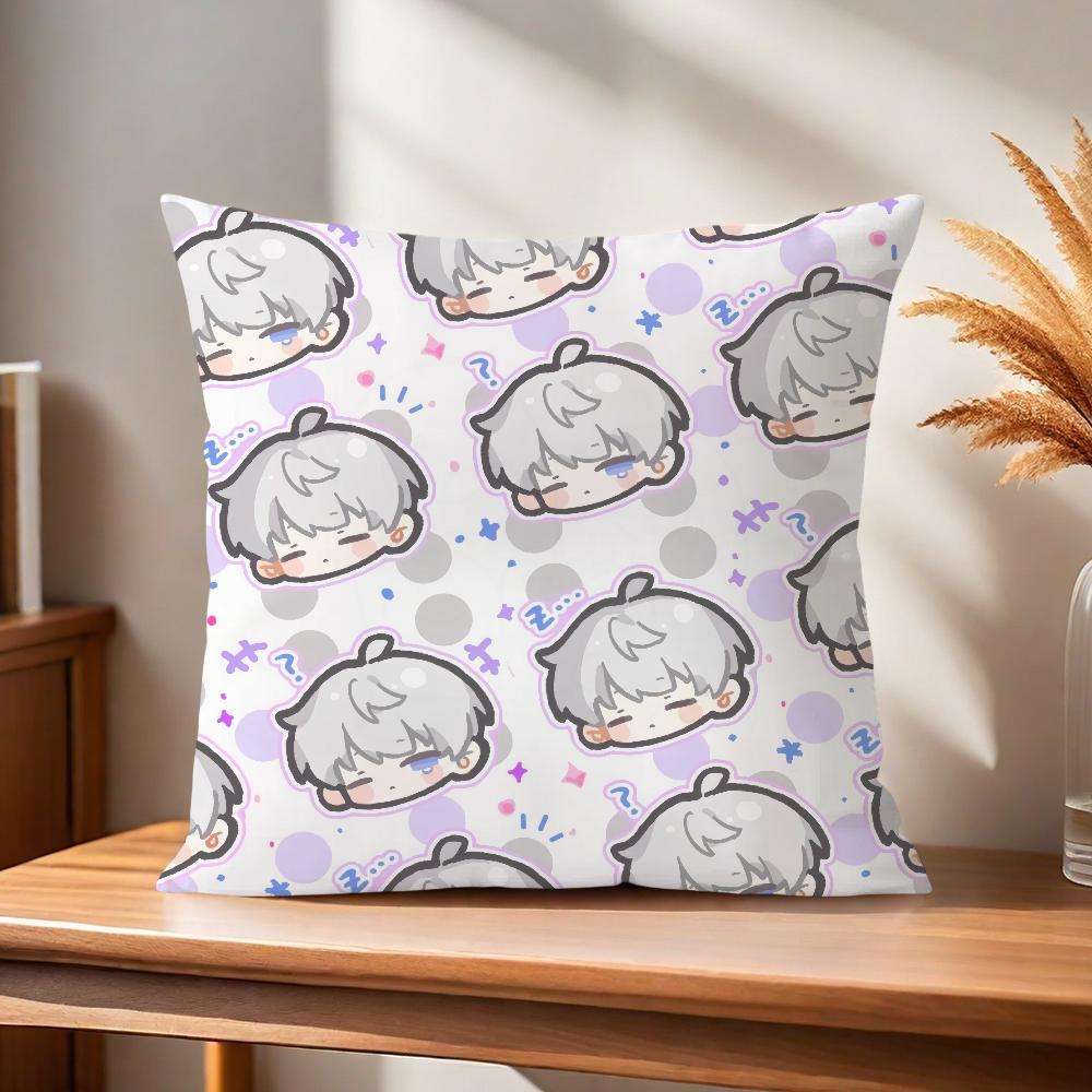 

Game Love and Deepspace card Xavier Comfortable soft Pillow Case for Sofa Living Room Home office Decor and Protective Covers 30x30CM(12x12in)