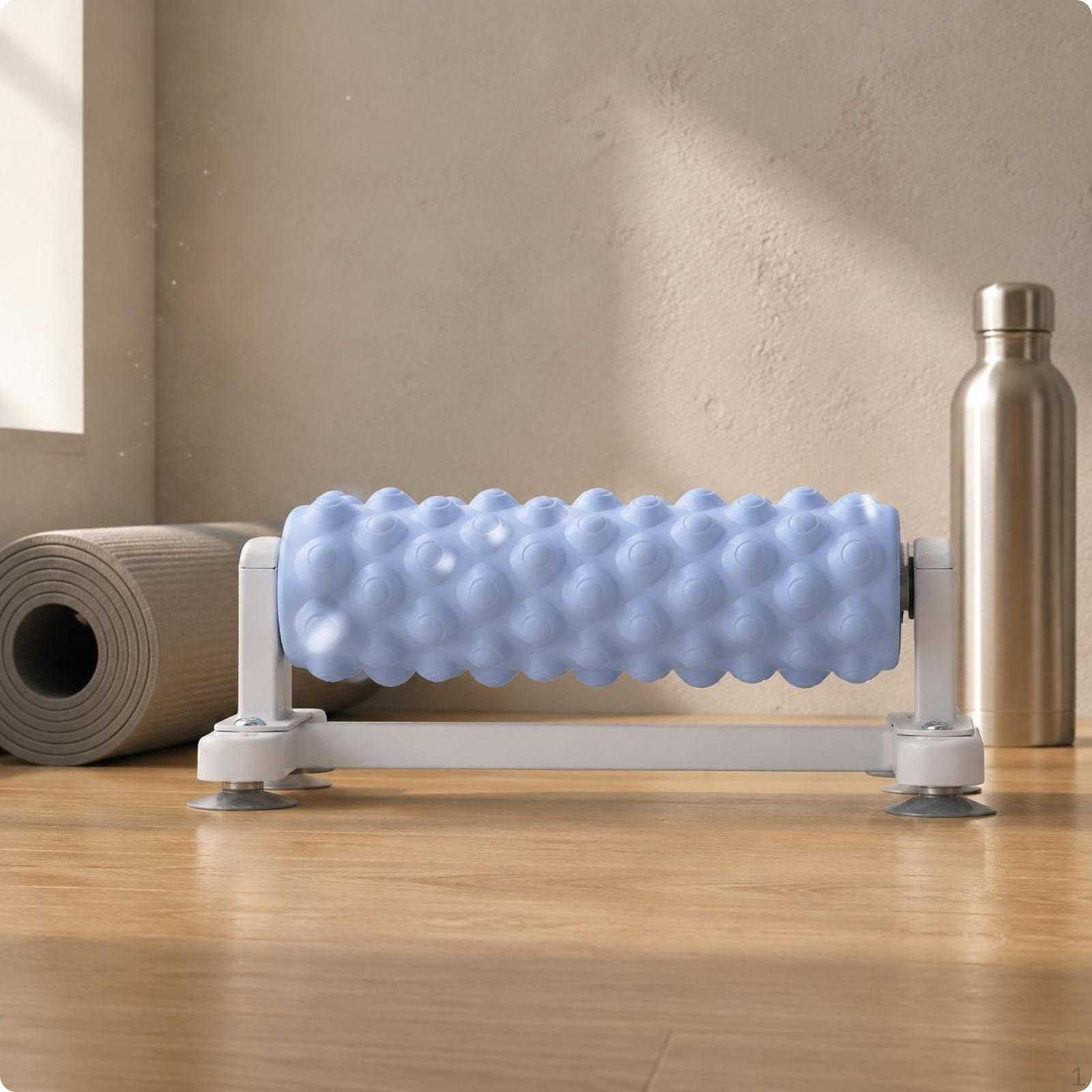 Textured Foam Roller Myofascial Release Leg Massage Trigger Soreness Relief Muscle