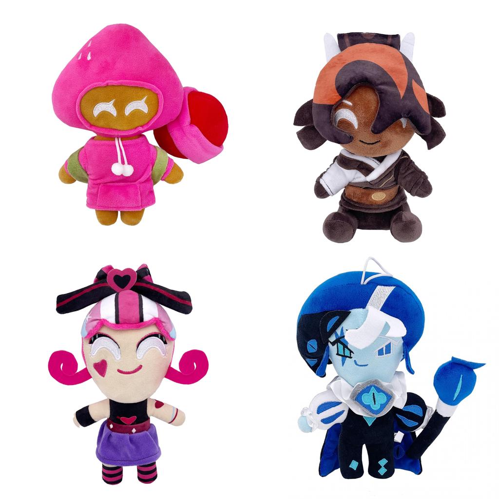 Shadow Milk Cookie Plush Stuffed Toy With Pp Cotton Filling For Kids Room Decor