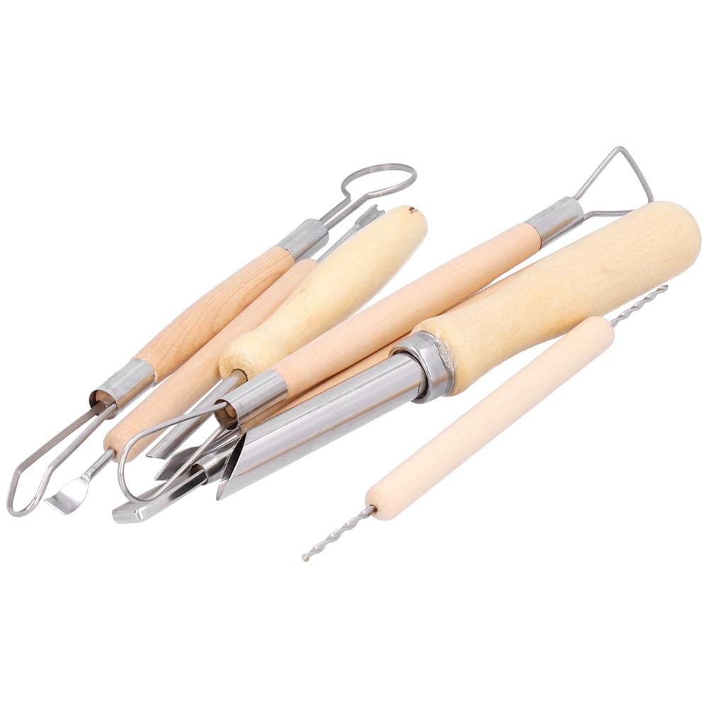14PCS Stainless Steel Pumpkin Carving Tools Set Sharp Blade Sturdy Carving Tools Easy Grip with Storage Bag Clay Sculpting Tools