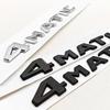 For Mercedes Benz 4MATIC Fender Side Badge Rear Trunk Emblem Decals ABS Car Styling Logo 4 MATIC Auto Sticker Accessories