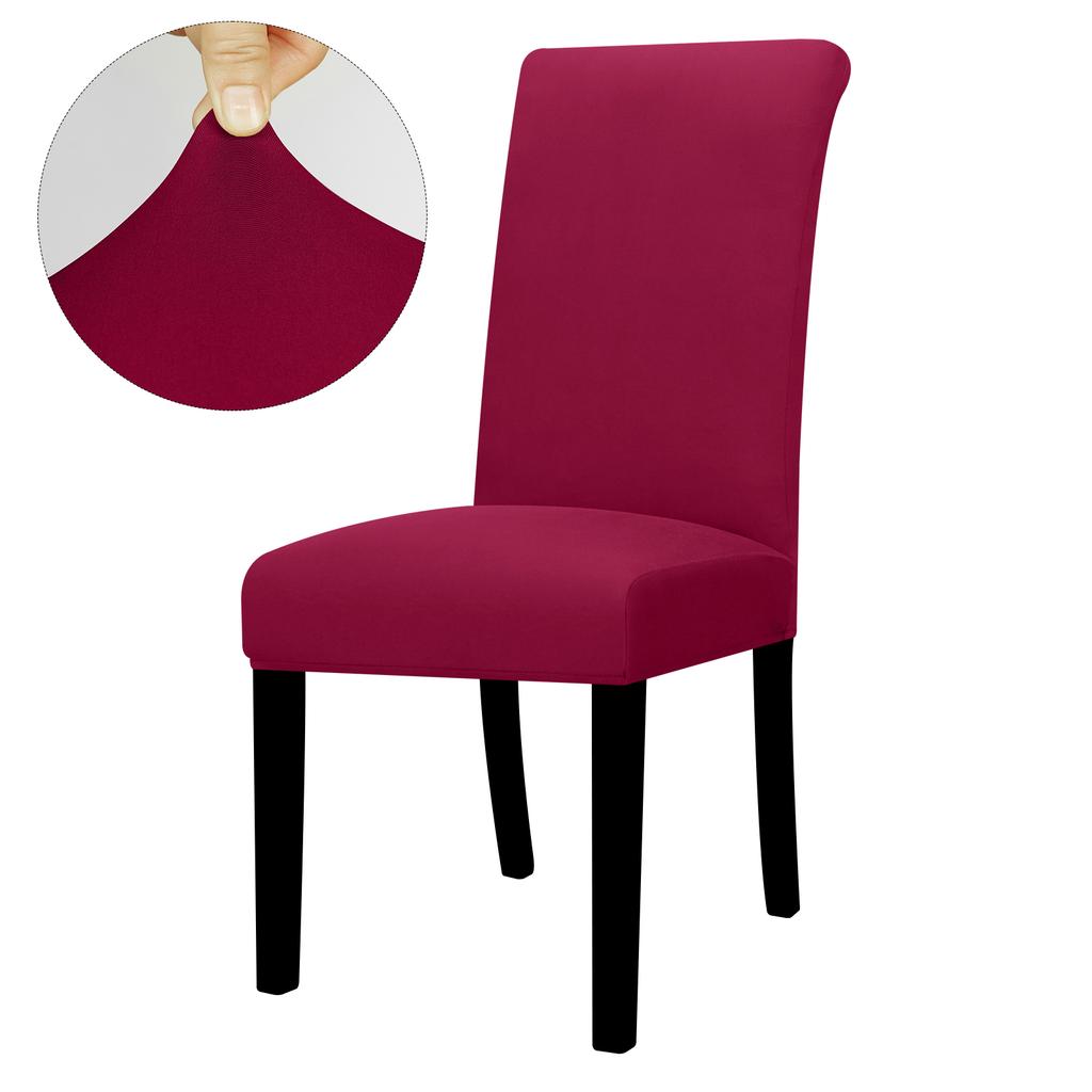 Elastic Milk-Silk Chair Cover Universal Size Cheap Chair Covers Stretch Seat Slipcovers Chair Protector For Home Decor
