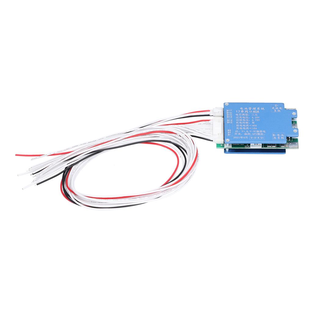 Protection Board PCB 17 Series Balance Function Equipment for Lithium Battery