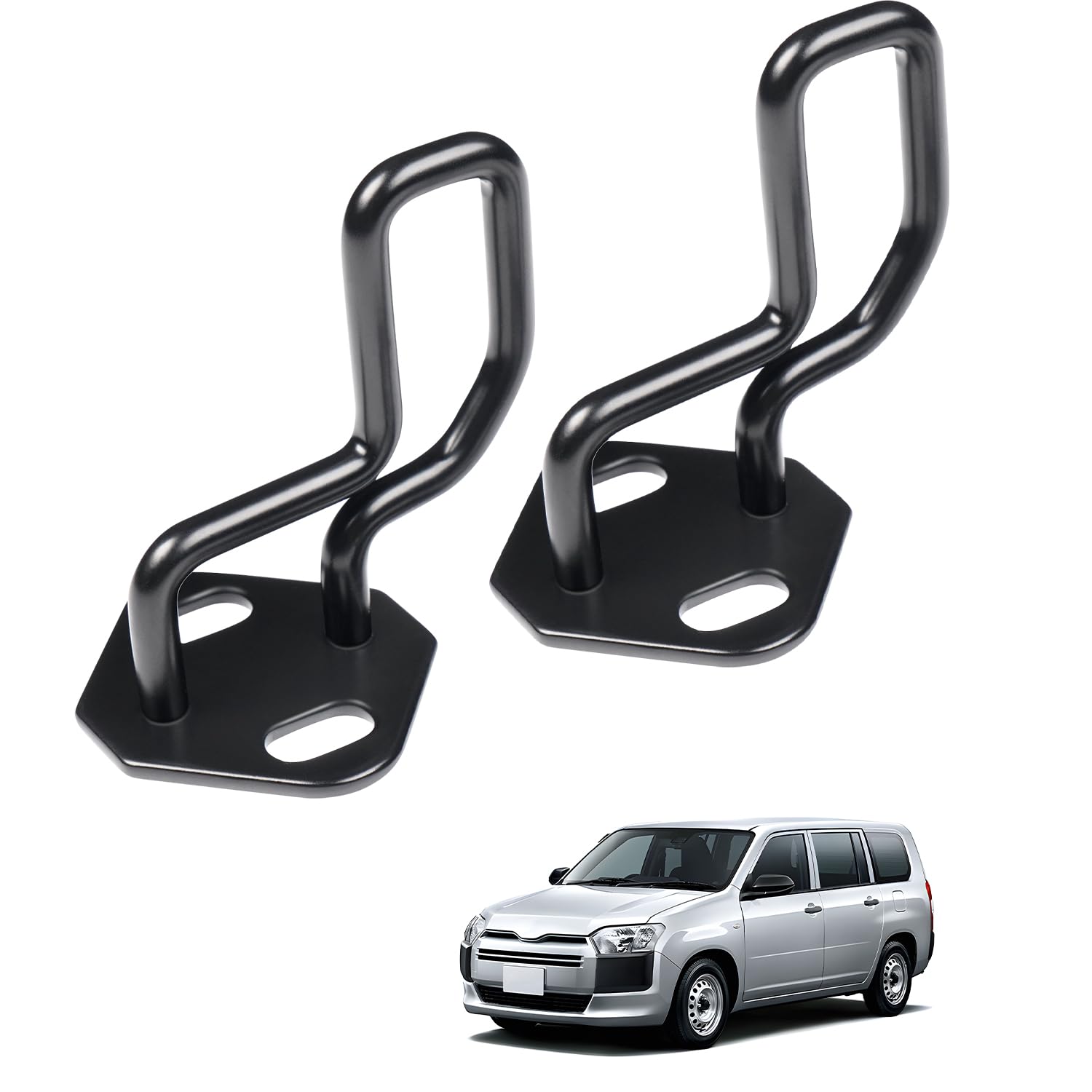 J-PREMIS Probox Stryker Reclining Angle Up Kit for Toyota Succeed 10cm Adjustment Rear Seat Comfort Reclining Parts 50 Series 160 Series Black Set of