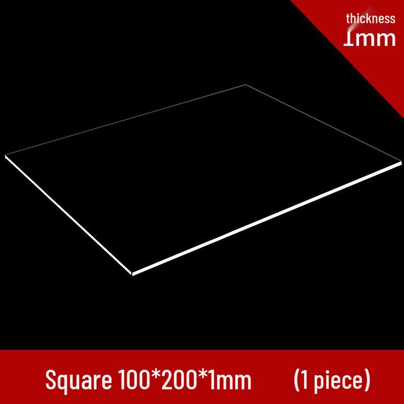 Clear Acrylic Sheet for DIY, Laser Cutting & Model Making