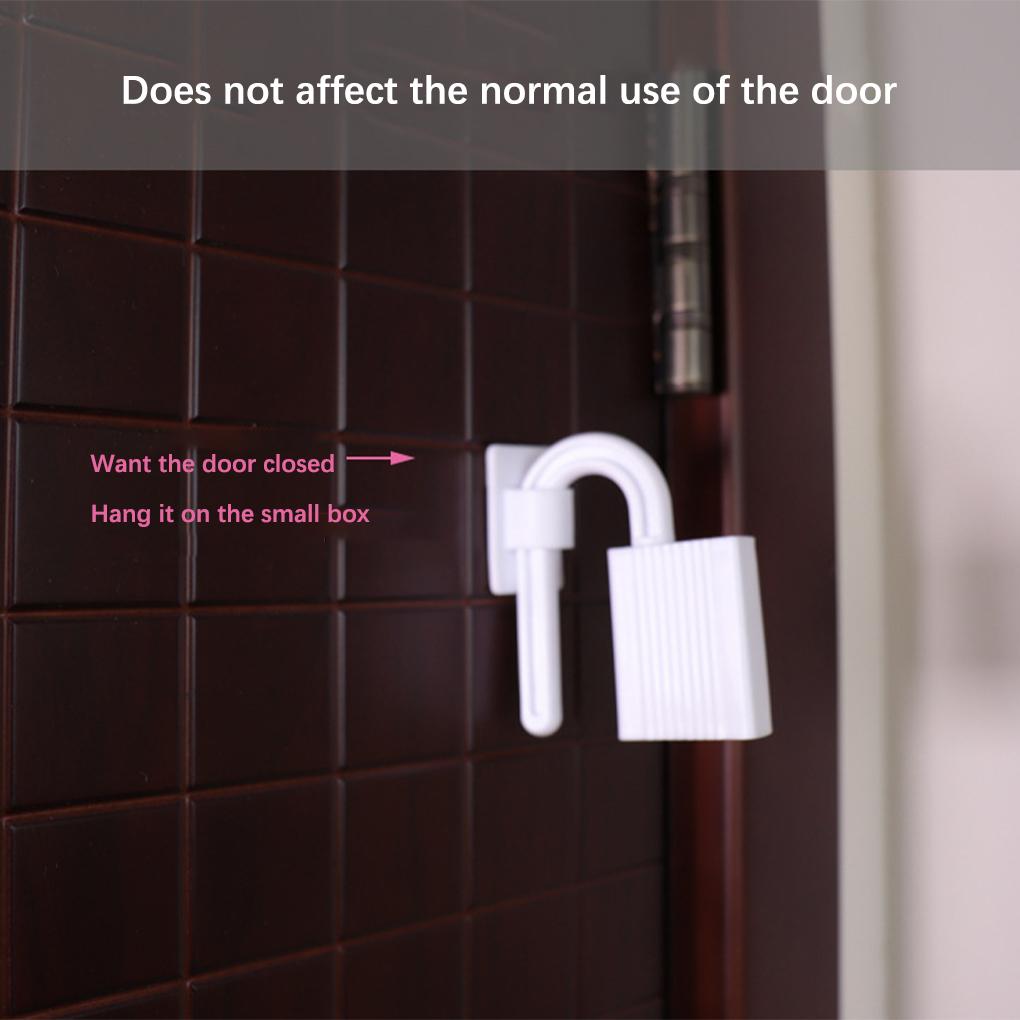 ABS Baby Fingertip Hand Protector Self-adhesive Cupboard Closet Children Safety Door Stopper Stop Clip Hinge Guard