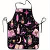 1pc of a Magic-Themed Apron Featuring Witch Hats, Designed for Home Decor, Cooking, And Baking. for Halloween