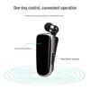 K39 Clip-on Retractable Bluetooth Earbuds with Vibration Alert