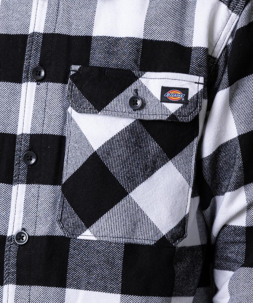 DICKIES Sacramento Check Shirt Black