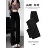 Women's High Waist Straight Leg Jeans Wide Leg Denim Pants Casual Loose Fit Fashion Trousers
