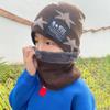 Versione coreana cappello di lana per bambini a cinque stelle ragazzi e ragazze acrilico set cappello e sciarpa caldo sport all'aria aperta cappello lavorato a maglia