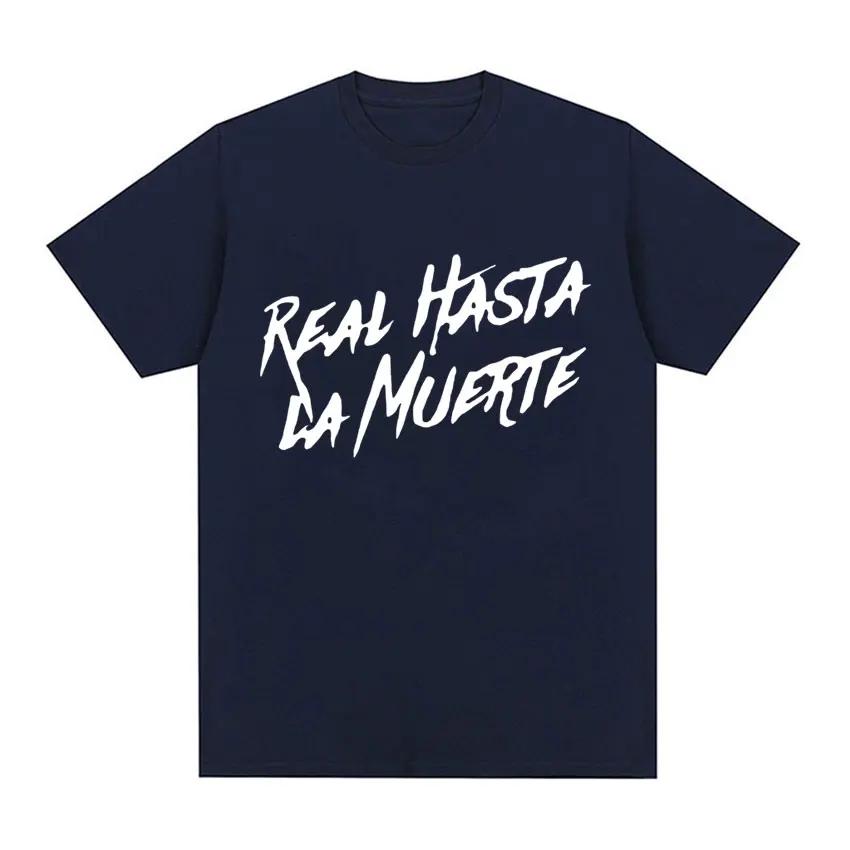 

Rapper Anuel AA 2023 Concert Print T Shirt Real Hasta La Muerte Album T Shirts Men s Hip Hop Oversized Short Sleeve T-shirt Male 4XL