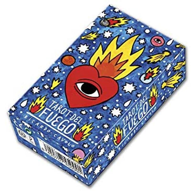 Tarot Del Fuego Tarot Deck Oracles Guide Game Toy Fournier Tarot Del Fuego Por Ricardo Cavolo Baraja