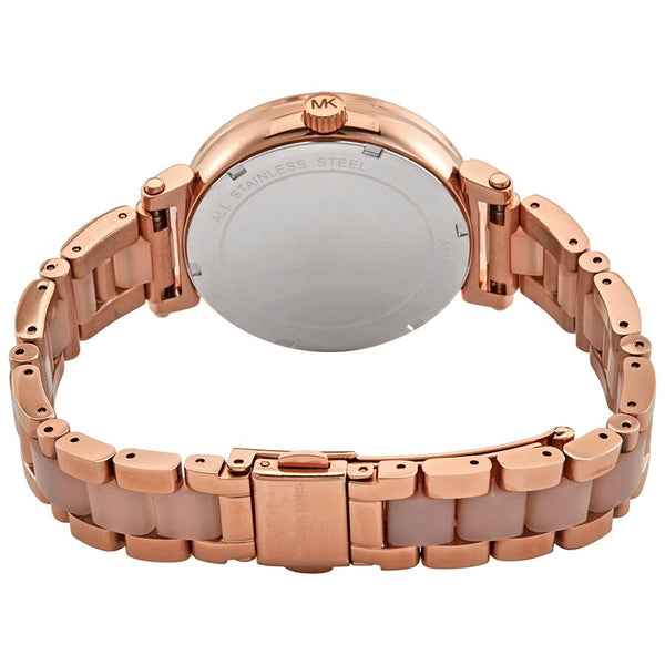 Michael Kors Sofie Crystal Rose Gold-Tone Stainless Steel Ladies Watch MK4336