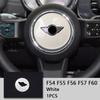 Car Steering Wheel Decorative Cover Plastic Modification Sticker For BMW MINI 2022 Cooper S F54 F55 F56 F57 F60 Car Accessories XX4