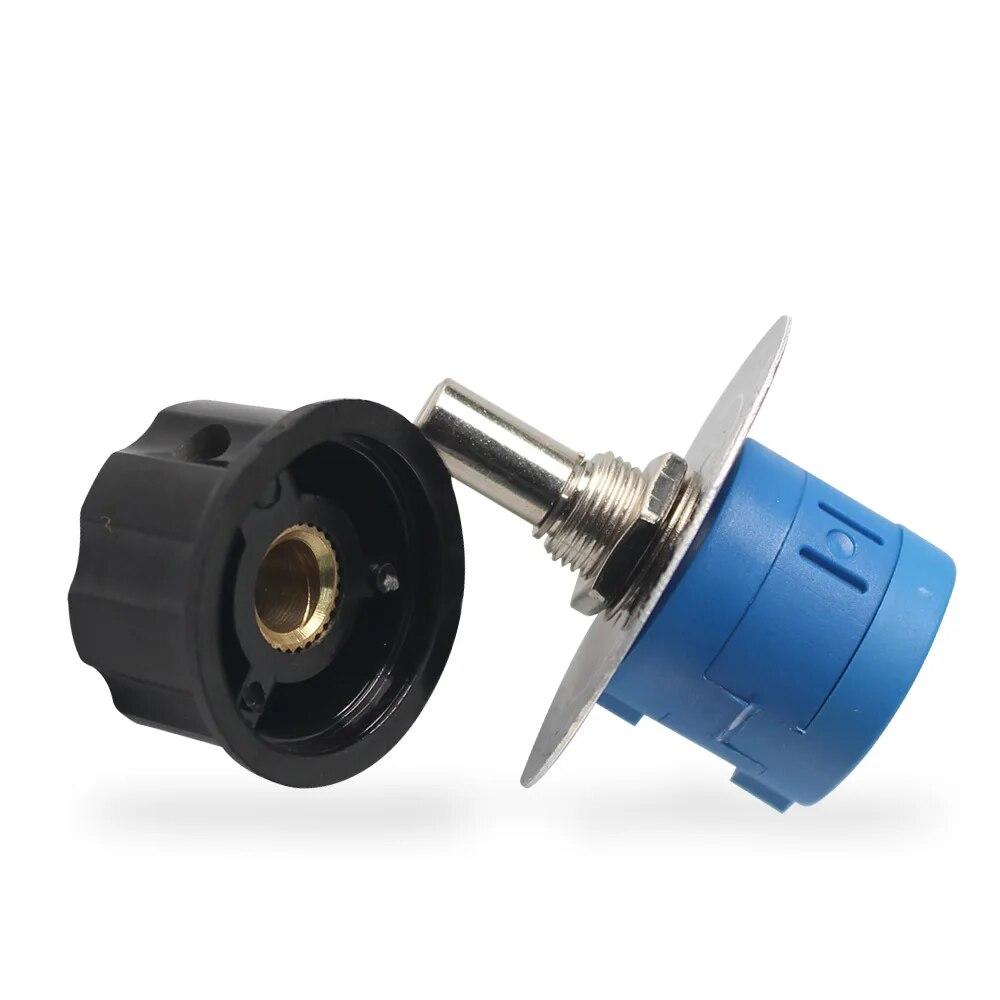 1 set Multiturn Potentiometer 3590S 10K 200 500 1K 2K 5K 20K 50K 100K ohm med MF-A03 och rattpotentiometer Justerbart motstånd