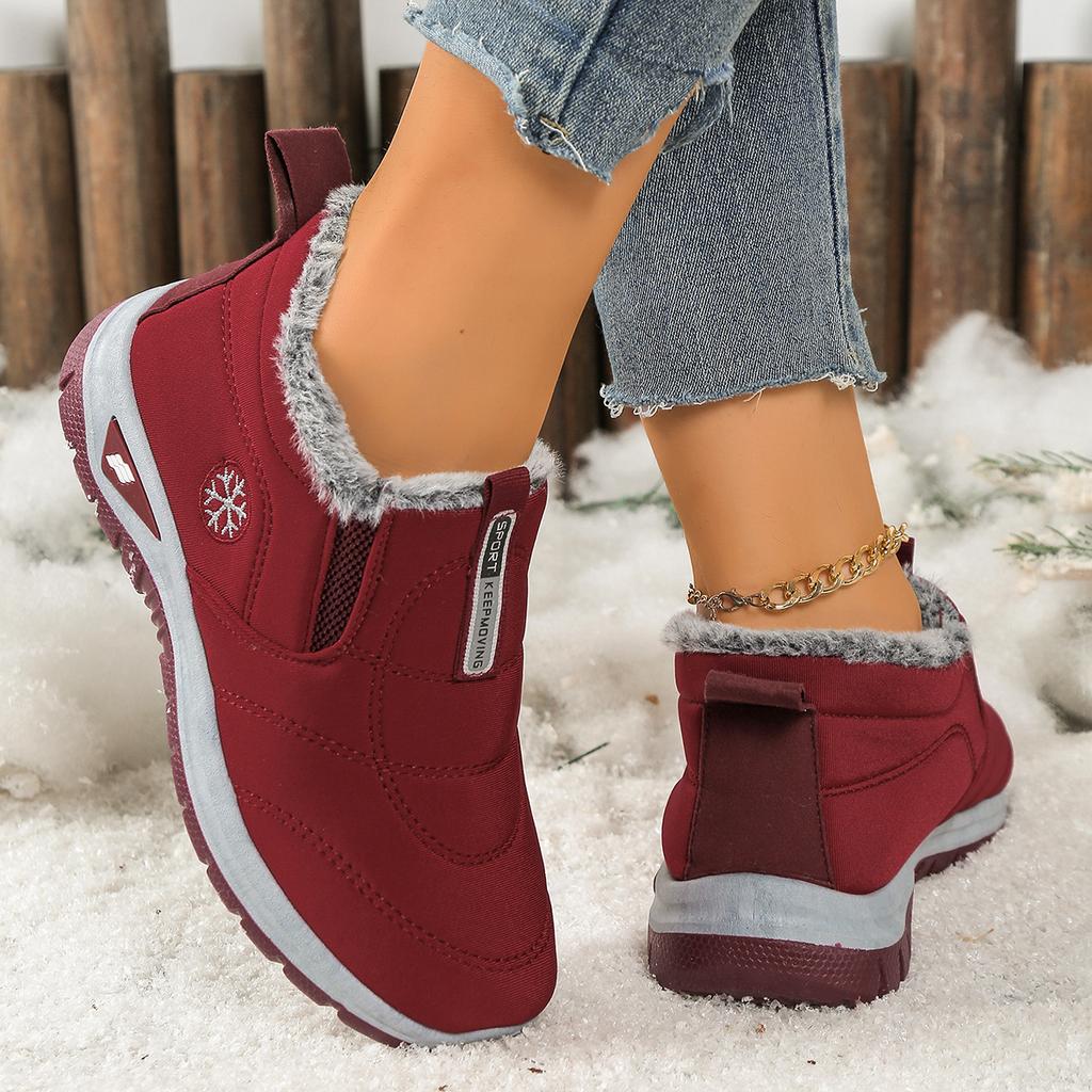 2025 Women's Shoes Casual Shoes Thickened Warm Soft-soled Anti-slip and Comfortable Snow Boots Zapatillas Female Chaussure Femme