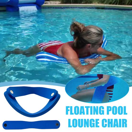 Water Recliner 3-in-1 Non-Inflatable Foam Pool Floats Chairs for Adults Kids Foldable Floating Lounger for Summer Party Pool Lake Beach