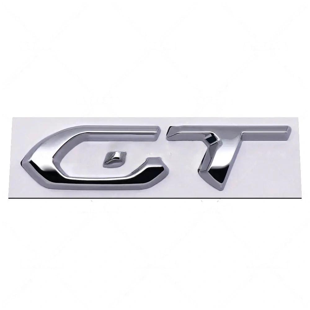 3D Metall GT Abzeichen Aufkleber Seitenkotflügel Kofferraum Heck Emblem Aufkleber
