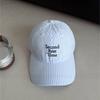 Taak Korean Letter Embroidered Baseball Cap With Sun Protection For Casual Wear