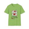 Unisex Softstyle T-Shirt Crayon Santa Christmas Wall Winter Emotional Holiday