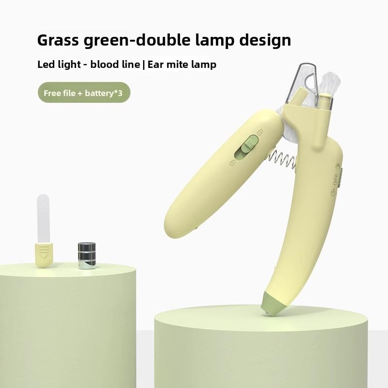 

A Special Tool for Cat Nail Clippers with Files, Pet Nail Clippers with Cat Moss Lamps To Illuminate Blood Lines, and Cat Cleaning Products