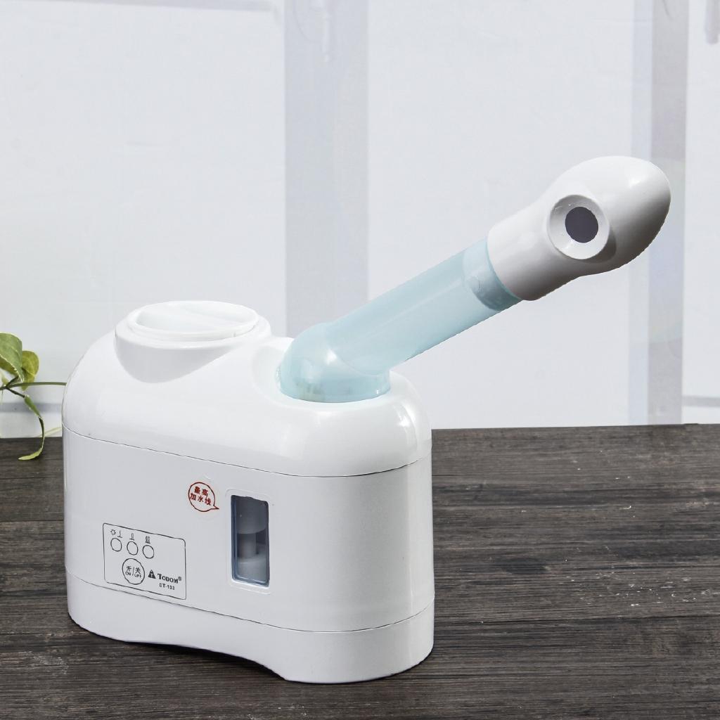 Home Facial Steamer Use Herbal Vaporizer Aroma Ozone Face Sauna Thermal Steam Humidifier Whitening Moisturizing Skin Care Tool 220V