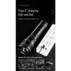 Torcia a LED ad alta potenza a lungo raggio super potente Torcia ultra potente Lampada potente Torcia ricaricabile Lanterna tattica Impermeabile