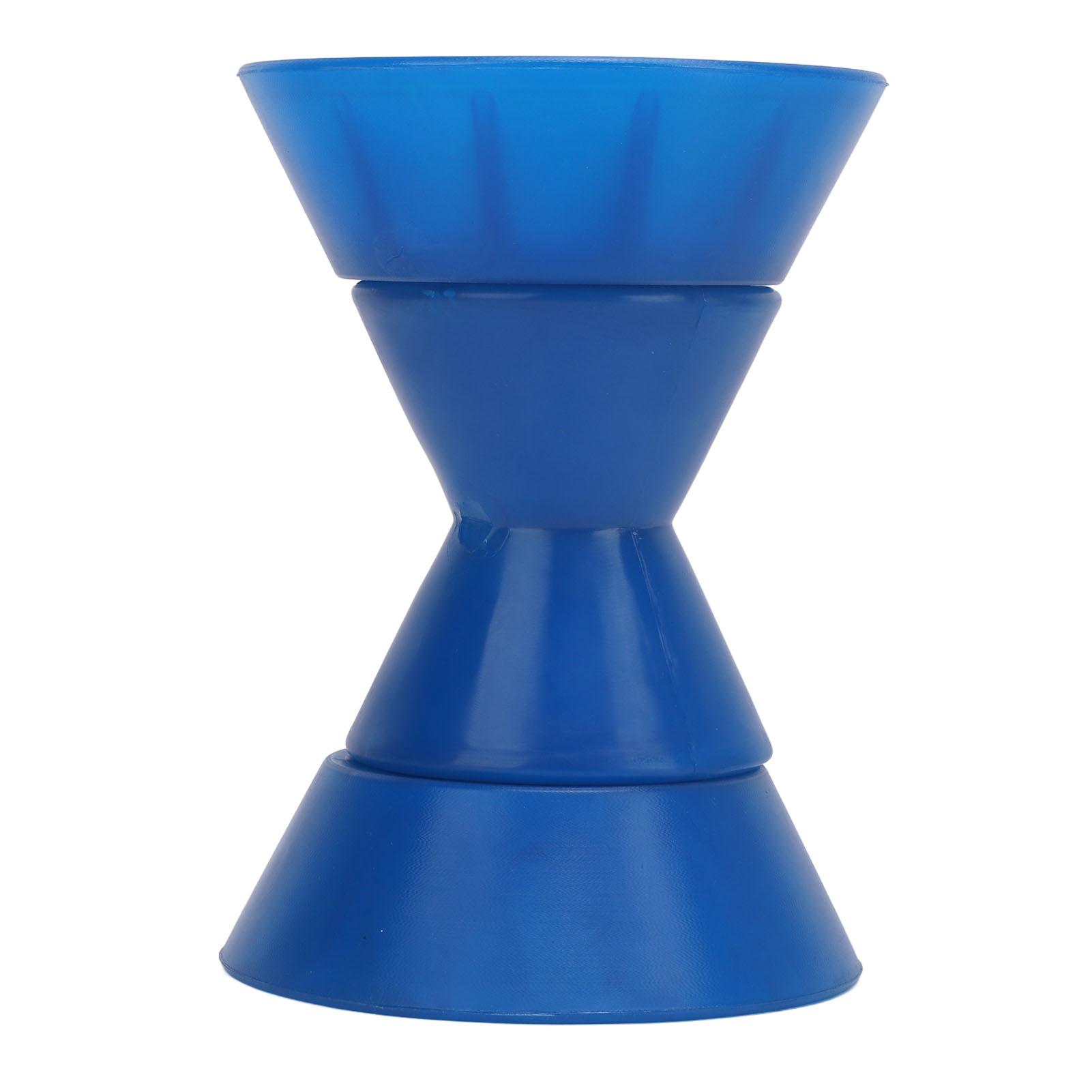 

4-дюймовый лодочный ролик носовой упор с валом 1 2 дюйма, устойчивый к царапинам ПУ синий ролик для прицепа в сборе для яхт