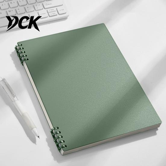 Spiral Bound Planner for School A5 Notebook, Lined /Horizontal Grid/Blank Inner Page, Professional Sketching Notebook Morandi Solid Color