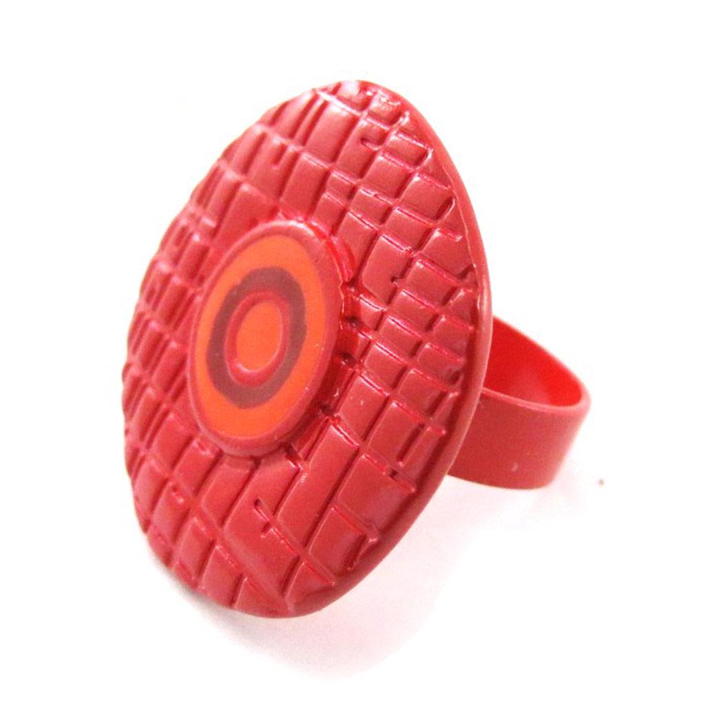 NOA [J1897] - Red 'Amandine' Designer Ring