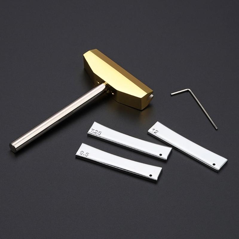 Fretboard Press Caul & Radian Fret Inserts Guitar Bass Fingerboard Pressings Tool