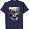 The Cat Support Kamala Harris For President Unisex T-Shirt