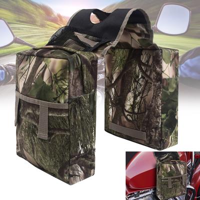 ATV UTV Motorrad Camouflage Tasche Hohe Kapazität Motorrad Touring Satteltasche Leinwand Wasserdichte Fahrrad Aufbewahrungstasche Tank