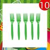 Green Football-themed Birthday Party Tableware Set - Disposable Paper Plates, Cups, Knives, Forks, Spoons and Straws
