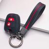 Anti Slip Car Key Protector for Peugeot 107 207 307 407 206 306 406 Citroen C1 C4 C2 C3 with Keychain Anti Scratch Shockproof Key Shell Accessory