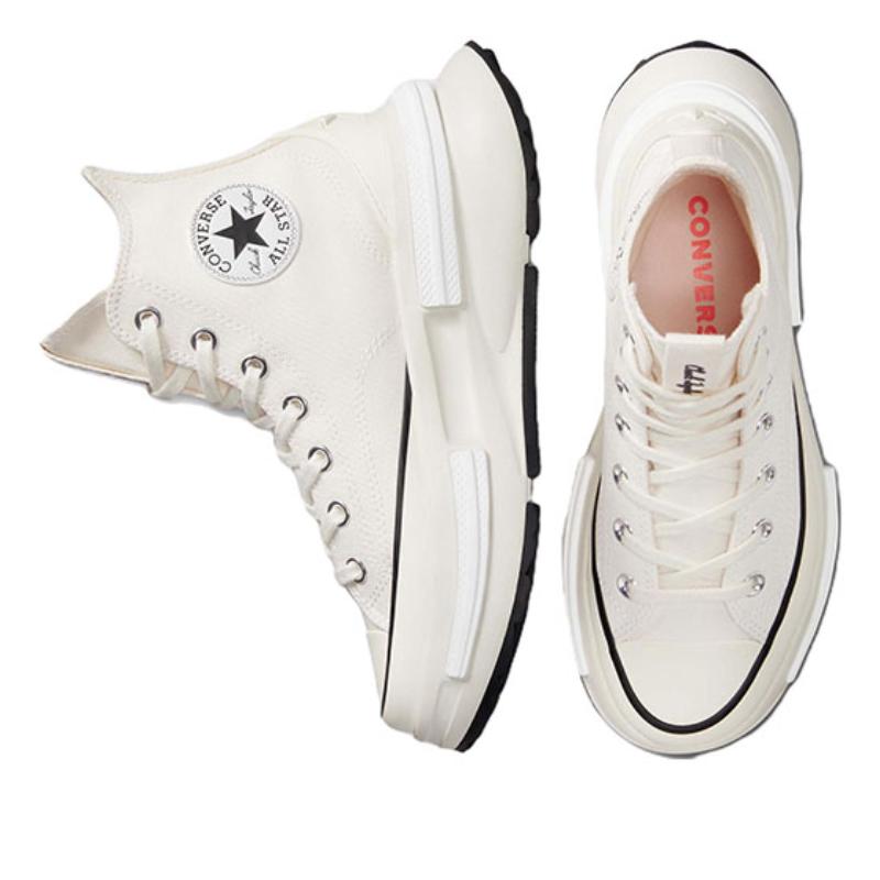Converse Run Star Legacy CX Trendy Vintage Platform High Top Canvas Shoes Unisex Off-White