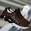 Fashion Men Outdoor Travel Sneaker Lightweight Soft Sole Lace Up Mesh Tenis Masculino  Breathable Casual Sneakers Shoes Large Size 39-47