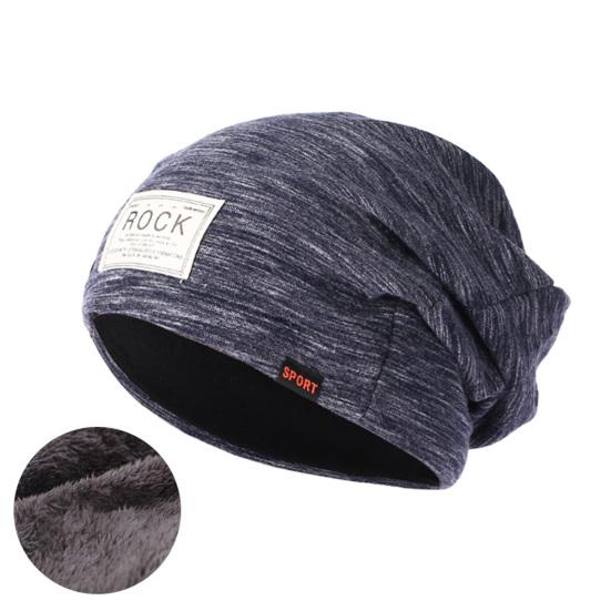 

Шапка-бини, мягкая, эластичная, мешковатая, эластичная, для Европы и Америки, уличный аксессуар One Size темно-синий