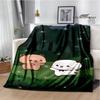 Cute cartoon bear printed blanket Warm Flannel Blankets Soft and Comfortable Home Travel Blanket bed linings Birthday Gift